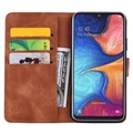 Funda Mandala Series para Samsung Galaxy A50 - Estilo Cartera - Marrón