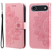 Funda Mandala Series para iPhone 17 Air - Estilo Cartera - Rosa