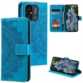 Funda estilo Cartera para Xiaomi Redmi 12C - Serie Mandala - Azul