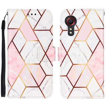 Funda Estilo Cartera Style Series para Huawei P20 Pro - Mariposas / Círculos