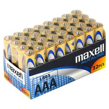 Pilas Maxell LR03/AAA - 32 uds. (8x4)