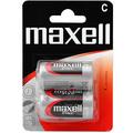 Pilas de Zinc Carbono Maxell R14/C - 2 uds.