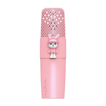 Maxlife Animal MXBM-500 Micrófono Bluetooth con Altavoz - Rosa