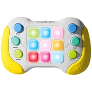 Maxlife MXPS-300 Juego de Empuje Electrónico - Amarillo / Blanco