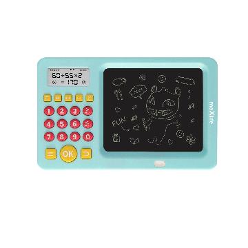 Maxlife MXWB-01 Tablero de escritura para niños con calculadora - Azul