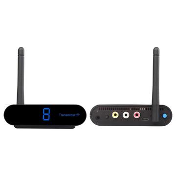 Juego de transmisor y receptor AV inalámbrico Measy AV530 - 5.8GHz/300m - Enchufe UE