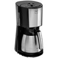 Melitta Enjoy Top Therm Cafetera - 10/15 Tazas - Negro / Plata