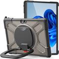 Funda 360 Heavy Duty para Microsoft Surface Go/Go 2/Go 3 - Negro translúcido