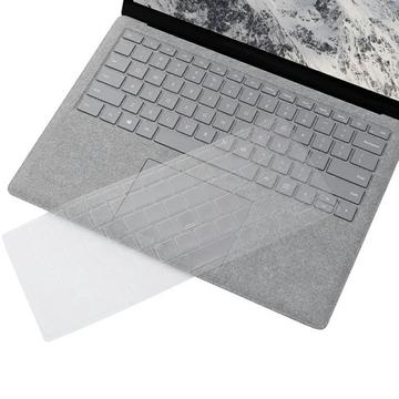 Funda de teclado ultrafina de TPU para Microsoft Surface Laptop 7 - Transparente