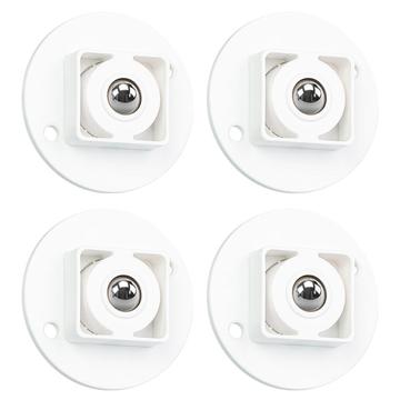 Mini ruedas adhesivas para muebles - 4 uds.