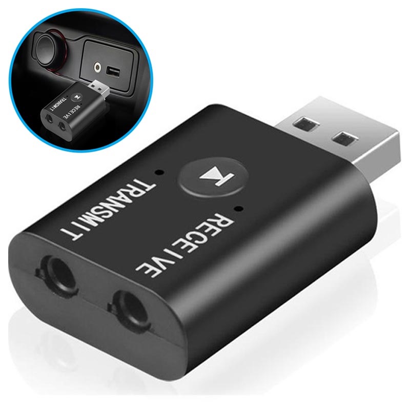 voltaje Contra la voluntad muelle Mini Bluetooth Audio Transmitter / Reciever YET-TR6 - USB-A, 3.5mm