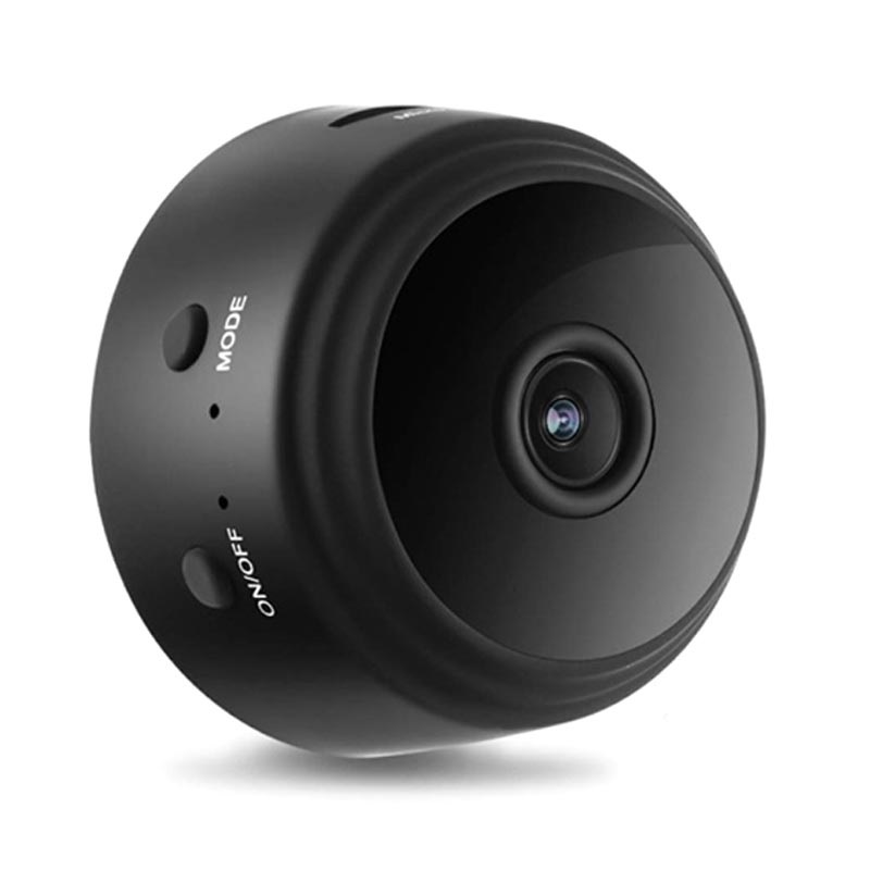 Cámara Seguridad el Hogar Mini Magnético Full HD - WiFi, IP - Negro