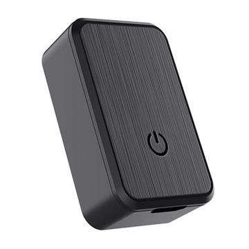 Mini Magnetic GPS Tracker GF08 - Tarjeta SIM, MicroSD, Google Maps - Negro