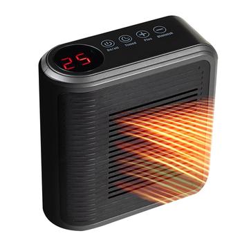 Minicalentador portátil con control táctil - 800W - Negro