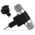 Mini Portable Microphone for Smartphones and Tablets - 3.5mm