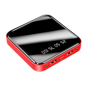 Mini Power Bank 20000mAh - 2x USB - Rojo