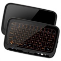 Teclado Inalámbrico Mini y Touchpad H18+ - 2.4GHz - Negro