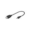 Cable Adaptador USB Hembra / MiniUSB Macho Goobay
