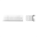 Miniature Portable Apple Pencil Lightning Adapter - White