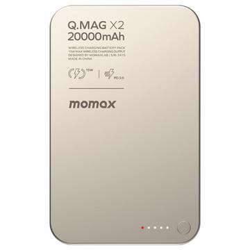 Banco de energía inalámbrico magnético Momax Q.Mag X2 20000mAh