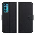 Funda con Cierre Magnético para Motorola Edge 20 - Estilo Cartera - Negro