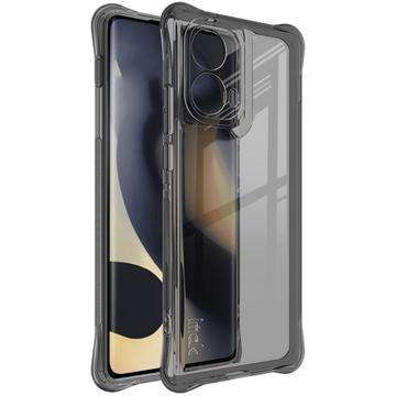 Carcasa de TPU Imak Drop-Proof para Motorola Edge (2024) - Negro Transparente