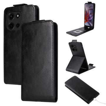 Funda abatible vertical con soporte Motorola Edge (2025) - Negro