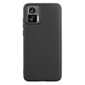 Carcasa de TPU Anti-Huellas Dactilares Mate para Motorola Edge 30 Neo - Negro