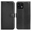 Funda con Cierre Magnético para Motorola Edge 40 Pro/Edge+ (2023) - Estilo Cartera - Negro