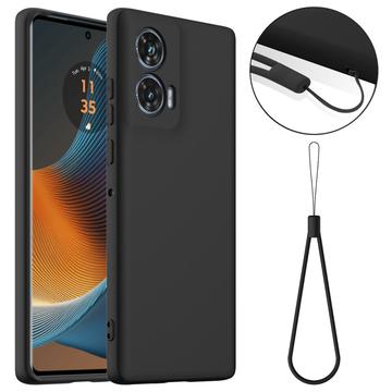 Funda de Silicona Líquida para Motorola Edge 50 Fusion - Compatible con MagSafe