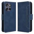 Funda tipo billetera con tarjetero para Motorola Edge 50 Neo/Moto S50 - Azul