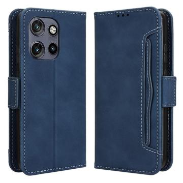 Funda tipo billetera con tarjetero para Motorola Edge 50 Neo/Moto S50 - Azul