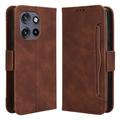Funda tipo billetera con tarjetero para Motorola Edge 50 Neo/Moto S50 - Marrón