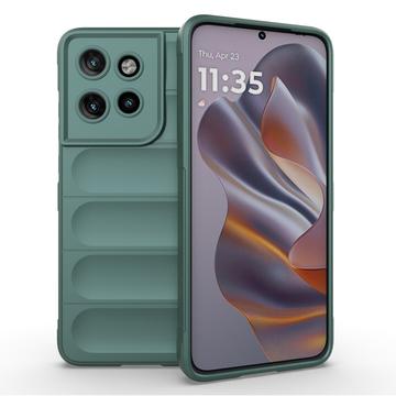 Carcasa de TPU Rugged para Motorola Edge 50 Neo - Verde