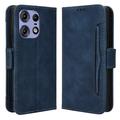 Funda Estilo Cartera Cardholder Serie para Motorola Edge 50 Pro - Bleu