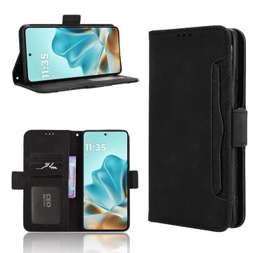 Funda tipo billetera con tarjetero para Motorola Edge 60/60 Fusion - Negra