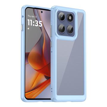 Carcasa Híbrida Anti-Choque para Motorola Edge 60 Pro - Azul