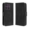 Funda tipo billetera con tarjetero para Motorola Edge 60 Pro - Negra
