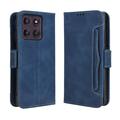 Funda tipo billetera con tarjetero para Motorola Edge 60 Pro - Azul
