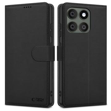 Funda Tech-Protect con imán y soporte para Motorola Edge 60 Pro - Negro