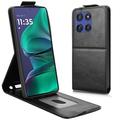 Funda abatible vertical con soporte Motorola Edge 60 Stylus - Negro