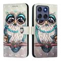 Funda Cartera Wonder Series para Motorola Edge 60/60 Fusion - Búho