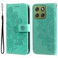 Funda Mandala Series para Motorola Edge 70 - Estilo Cartera - Verde
