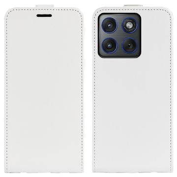 Funda con Tapa Vertical para Motorola Edge 70 - Blanco