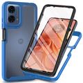 Carcasa de Protección 360 para Motorola Moto E14/G24/G04/G04s - Azul / Claro