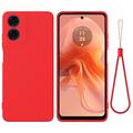 Funda de Silicona Líquida para Motorola Moto E14