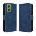 Funda tipo billetera con tarjetero para Motorola Moto G06/G06 Power - Azul