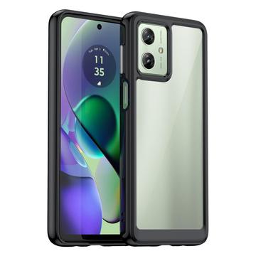 Carcasa Híbrida Anti-Choque para Motorola Moto G54 - Negro