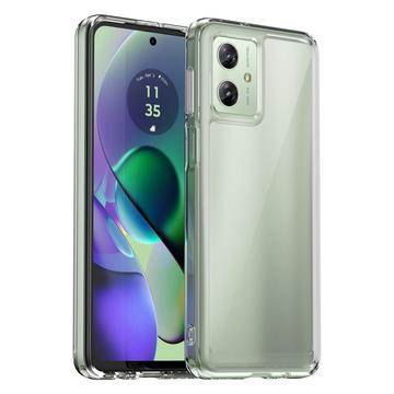 Carcasa Híbrida Anti-Choque para Motorola Moto G54 - Transparente