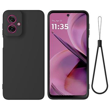 Funda de Silicona Líquida para Motorola Moto G55